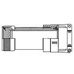 Imagen ampliada de Glenair M85049/55-20W