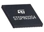 STMicroelectronics STSPIN32G4 Motor Controllers with STM32G4 MCU