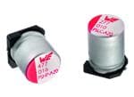 Würth Elektronik V-Chip SMT Aluminum Polymer Capacitors