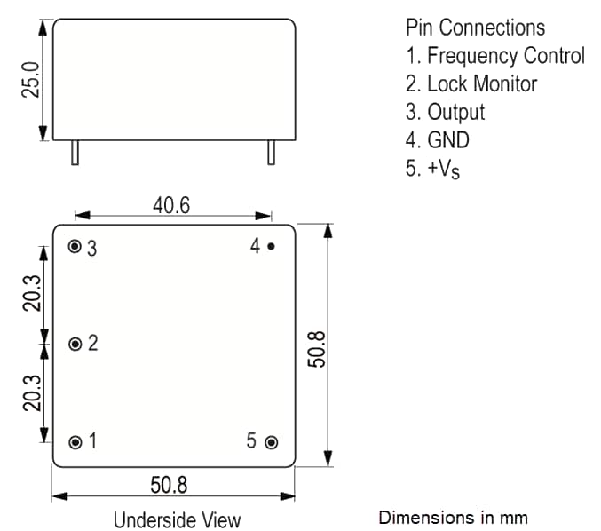 Mechanical Drawing - IQD Rubidium Oscillators Mechanical Drawing - IQD Rubidium Oscillators