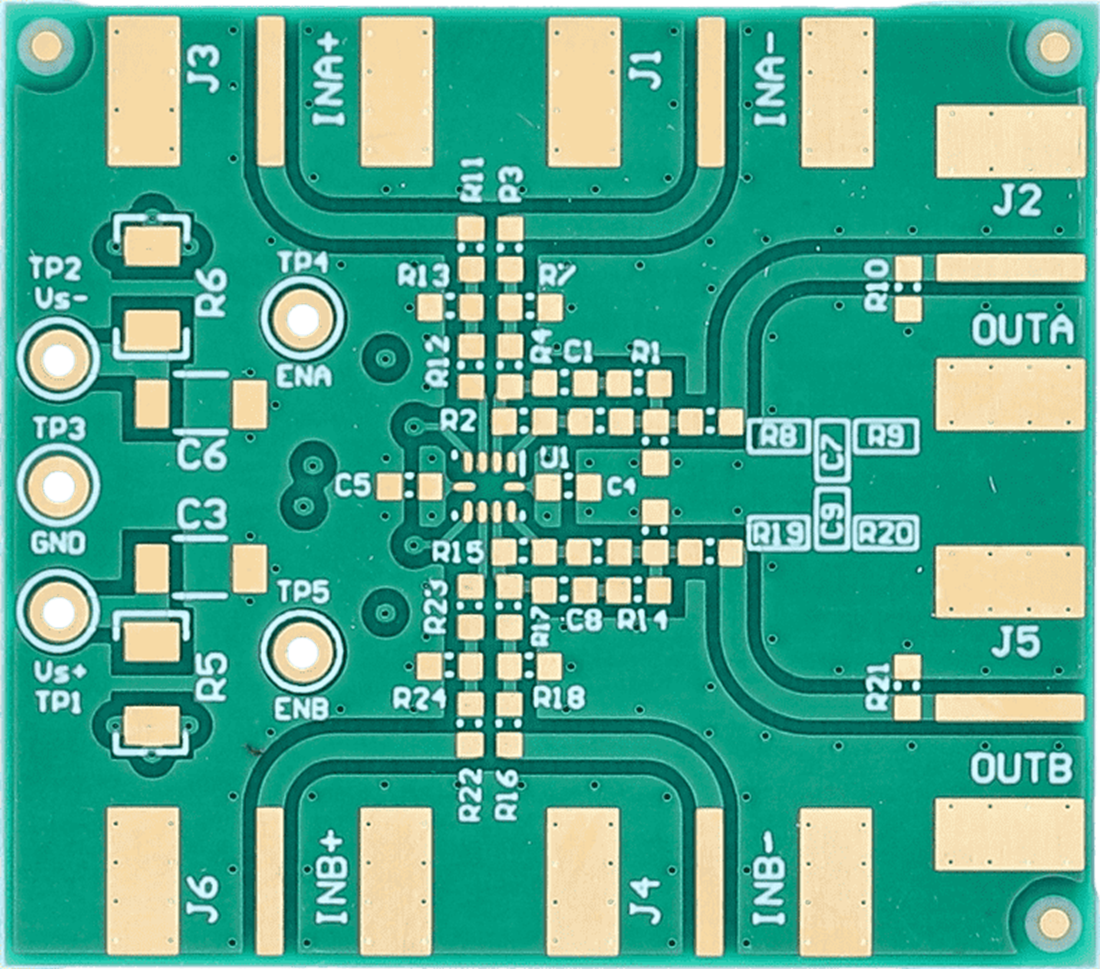 Mechanical Drawing - Texas Instruments DEM-OPA-RUN-EVM Op Amp Evaluation Module