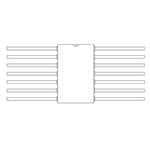 Imagen ampliada de Texas Instruments SNJ54ALS02AW
